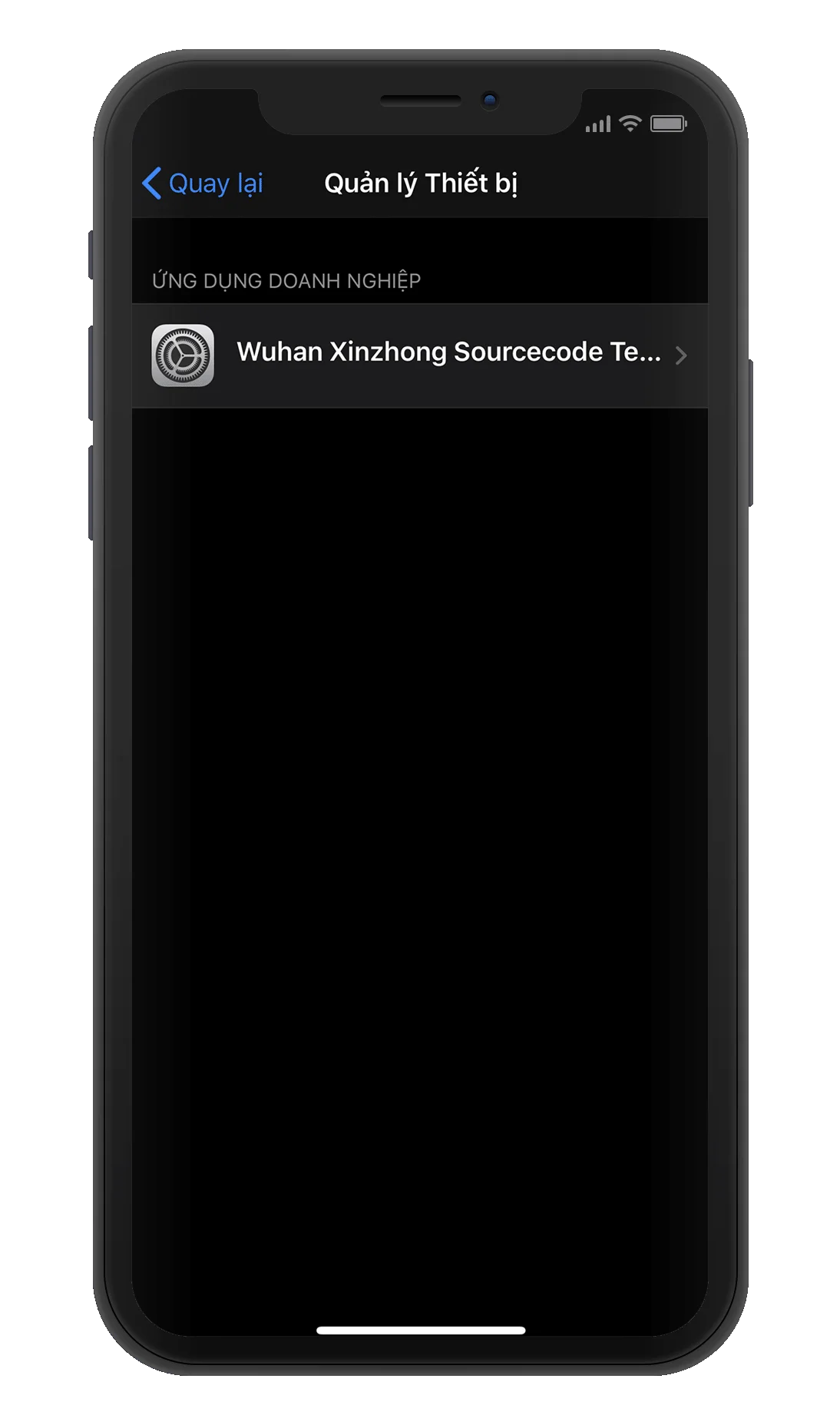 Chọn Ứng dụng Doanh Nghiệp